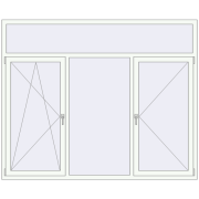 REHAU Euro 70 2200x1800 мм