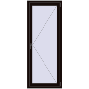 REHAU SYNEGO MD 700x1750 мм BLACK_BROWN з двох сторін