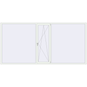 REHAU Brillant-Design 3600x1750 мм Білий (RAL 9016) з двох сторін REHAU Brillant-Design 3600x1750 мм Білий (RAL 9016) з двох сторін