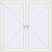 Вікна 1700x1700 мм REHAU Brillant-Design