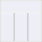 Вікна 2400x2399 мм REHAU Brillant-Design Білий (RAL 9016) з двох сторін