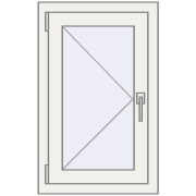 REHAU Euro 60 500x800 мм
