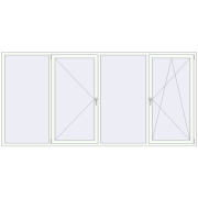 REHAU Euro 60 3200x1550 мм