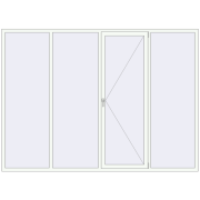 REHAU Euro 60 2900x2100 мм