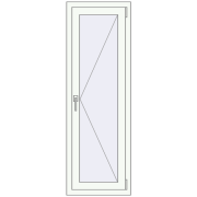 REHAU Brillant-Design 500x1500 мм Білий (RAL 9016) з двох сторін