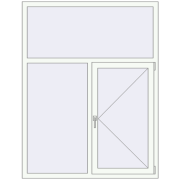 Вікна 1350x1750 мм REHAU Euro 60