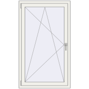 REHAU Euro 60 850x1440 мм