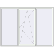 REHAU Euro 70 2450x1800 мм