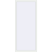 REHAU SYNEGO MD 1000x2400 мм Білий (RAL 9016) з двох сторін REHAU SYNEGO MD 1000x2400 мм Білий (RAL 9016) з двох сторін