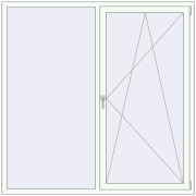 REHAU Euro 70 1800x1800 мм