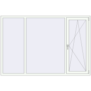 REHAU Euro 60 2200x1470 мм