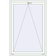 Вікна 1000x1500 мм REHAU Euro 70 Білий (RAL 9016) з двох сторін