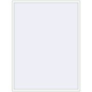 REHAU Brillant-Design 1800x2420 мм Білий (RAL 9016) з двох сторін REHAU Brillant-Design 1800x2420 мм Білий (RAL 9016) з двох сторін