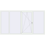 REHAU Euro 60 2900x1560 мм