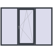 REHAU Euro 70 2040x1500 мм REHAU Euro 70 2040x1500 мм