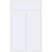 REHAU Brillant-Design 1500x2450 мм BLACK_BROWN ззовні