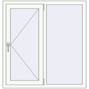 REHAU Euro 60 1100x1150 мм
