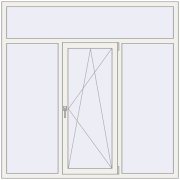 REHAU Euro 70 1800x1800 мм