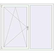 REHAU Euro 60 1660x1460 мм REHAU Euro 60 1660x1460 мм