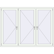 REHAU Euro 60 1950x1450 мм