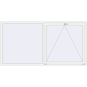 REHAU Euro 60 2550x1300 мм REHAU Euro 60 2550x1300 мм