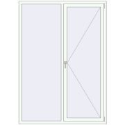 REHAU Euro 60 1500x2100 мм