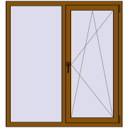 REHAU Euro 60 1300x1400 мм