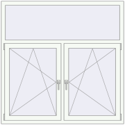 REHAU Euro 70 1500x1500 мм