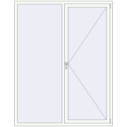 Вікна 1700x2100 мм REHAU Euro 60