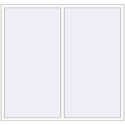 REHAU Brillant-Design 1900x1800 мм Білий (RAL 9016) з двох сторін REHAU Brillant-Design 1900x1800 мм Білий (RAL 9016) з двох сторін