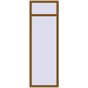 REHAU Euro 60 800x2400 мм GOLDEN OAK з двох сторін