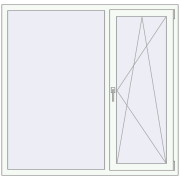 REHAU SYNEGO MD 1500x1450 мм