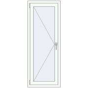 REHAU Euro 60 570x1500 мм