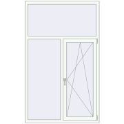 REHAU Euro 70 1220x2000 мм