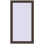 Altest Pony 375 500x1000 мм RAL 8017 Chocolate brown з двох сторін