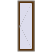 REHAU SYNEGO MD 700x2100 мм WALNUT з двох сторін