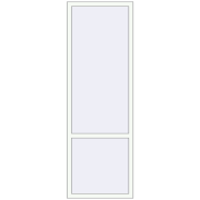 REHAU Euro 60 740x2200 мм Білий (RAL 9016) з двох сторін