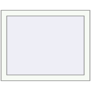 REHAU Euro 70 770x610 мм Білий (RAL 9016) з двох сторін