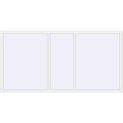 REHAU Euro 60 3280x1640 мм Білий (RAL 9016) з двох сторін REHAU Euro 60 3280x1640 мм Білий (RAL 9016) з двох сторін