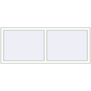 REHAU Euro 60 1580x650 мм