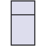 Вікна 1200x2200 мм REHAU Euro 70