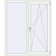 REHAU SYNEGO MD 1270x1560 мм
