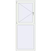 REHAU Brillant-Design 770x2010 мм Білий (RAL 9016) з двох сторін REHAU Brillant-Design 770x2010 мм Білий (RAL 9016) з двох сторін