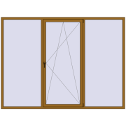 Вікна 2700x2000 мм REHAU SYNEGO MD