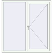 REHAU Euro 60 1400x1450 мм