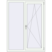 REHAU Euro 70 1120x1500 мм