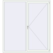 REHAU SYNEGO MD 1800x1980 мм
