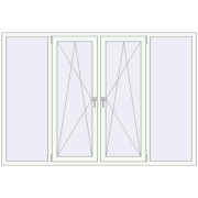 REHAU Euro 60 2200x1500 мм