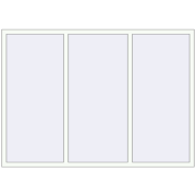 REHAU SYNEGO MD 2100x1500 мм Білий (RAL 9016) з двох сторін