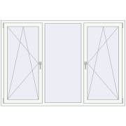 REHAU Euro 70 1999x1380 мм REHAU Euro 70 1999x1380 мм